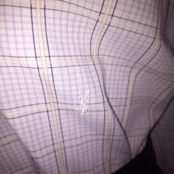 YSL long sleeve white monogram XXL - Picture 2 of 4